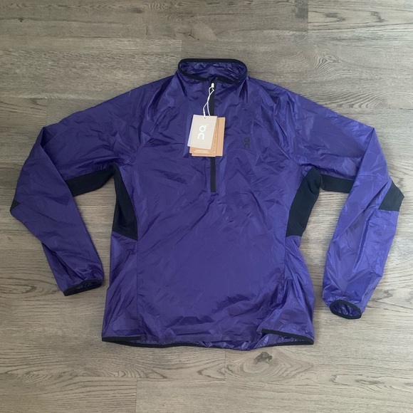On Cloud Running Women's Half Zip Zero Jacket - Size L - Twilight - NWT - Picture 3 of 13